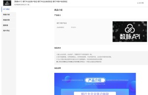 【数脉API】银行卡企业账户验证-银行卡企业信息验证-银行卡账户信息验证