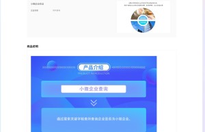 【数脉API】小微企业验证-小微企业查询-小微企业信息查询