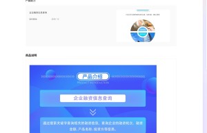 【数脉API】企业融资信息查询-企业估值信息查询-企业价值信息查询