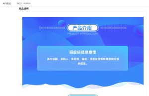 招投标信息垂搜-招标信息查询-招投标信息查询-投标信息查询【数脉API】