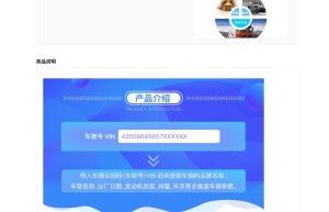 【数脉API】车辆VIN码查询-VIN码车辆识别码解析-车辆信息查询-车架号查询-VIN码解析标准版