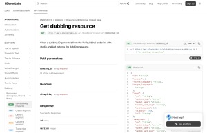 Dubbing API