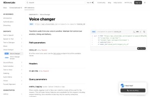 Voice Changer API