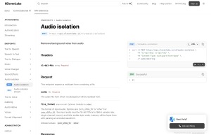 Voice Isolator API