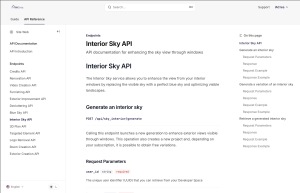 Interior Sky API