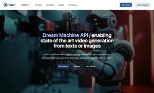 Luma Dream Machine API