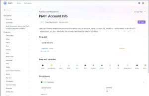 PiAPI Account Info