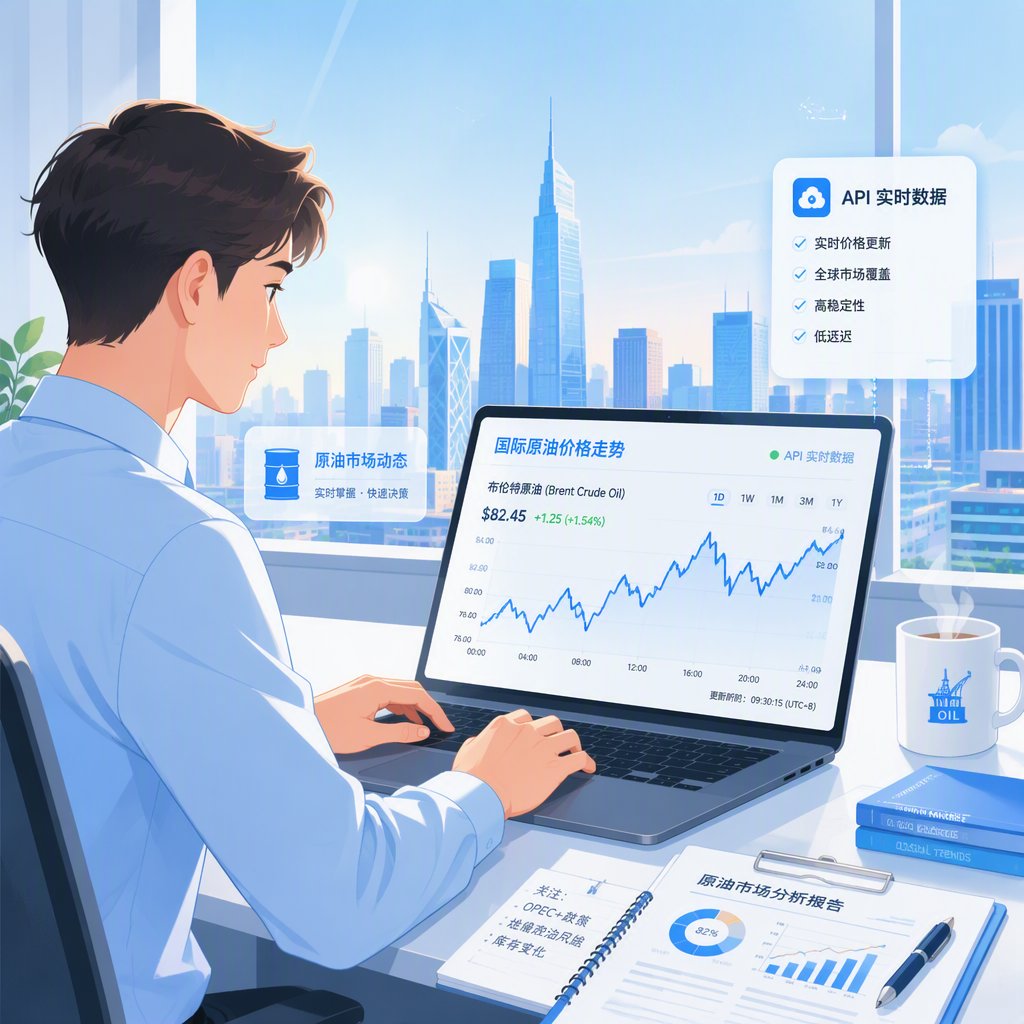 分析师实时查看原油价格走势