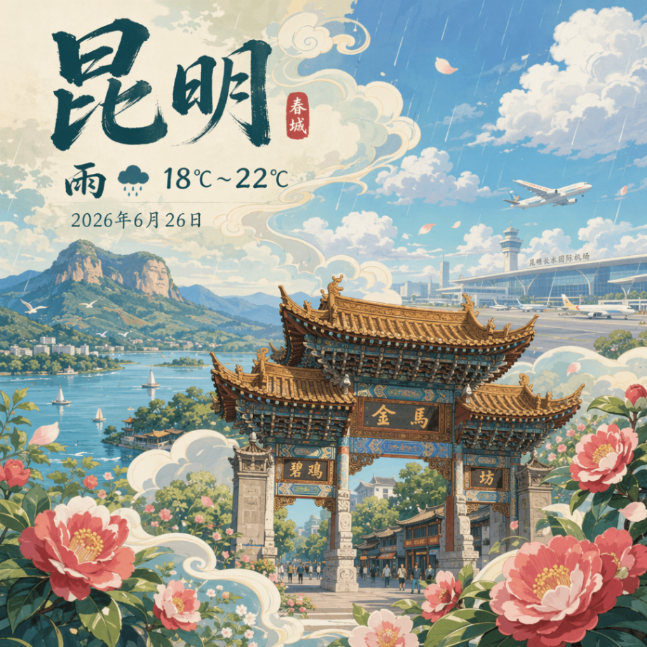 城市天气画报生成 截图 3