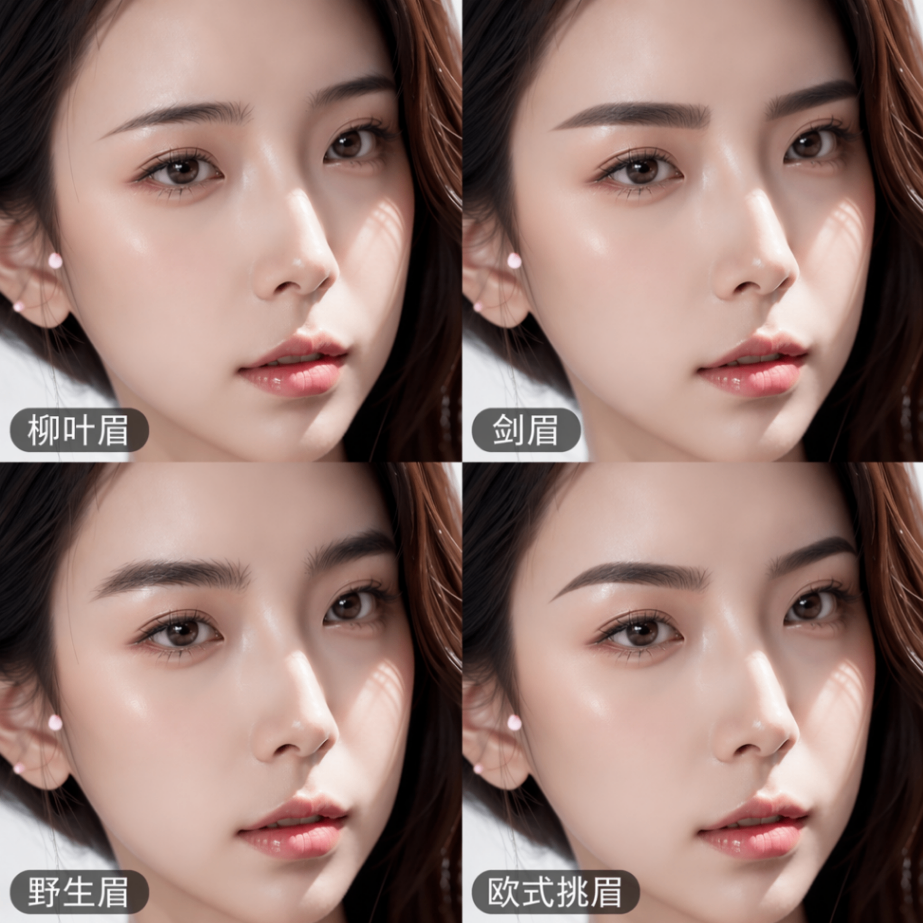 Eyebrow Style Quad-Grid Design icon