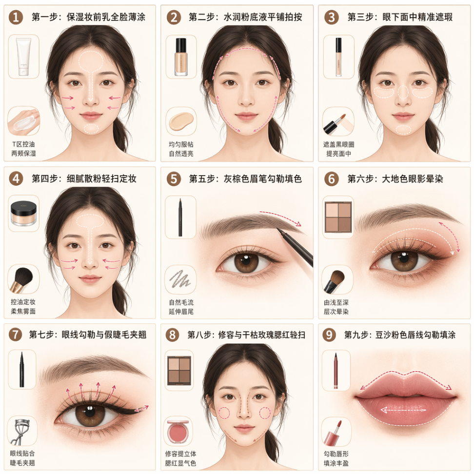 AI Makeup Guide and Effect Image Generation screenshot 3