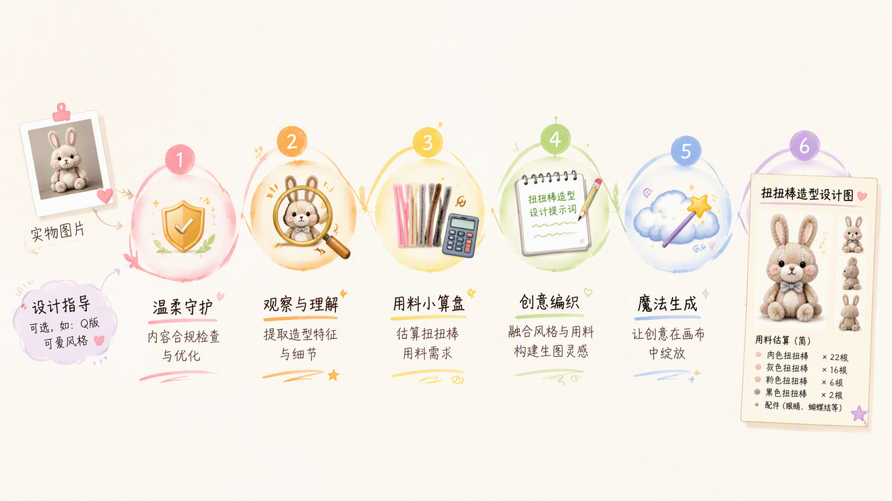 扭扭棒造型设计