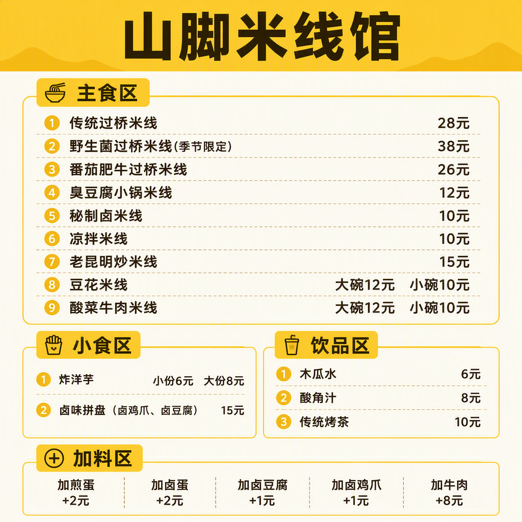Restaurant Menu Design Generation screenshot 2