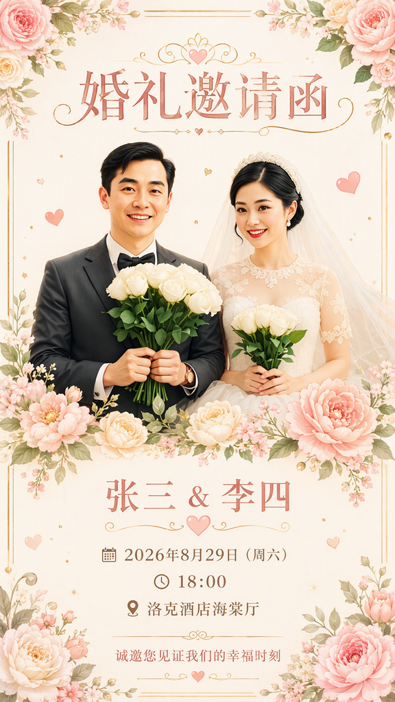 AI Wedding Invitation Generator screenshot 4