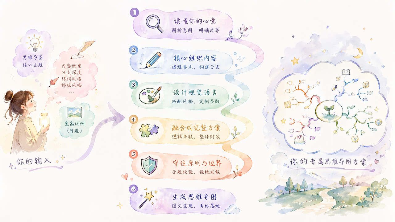 智能思维导图生成