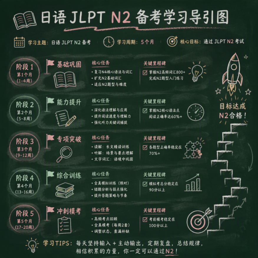自然语言学习规划图文生成