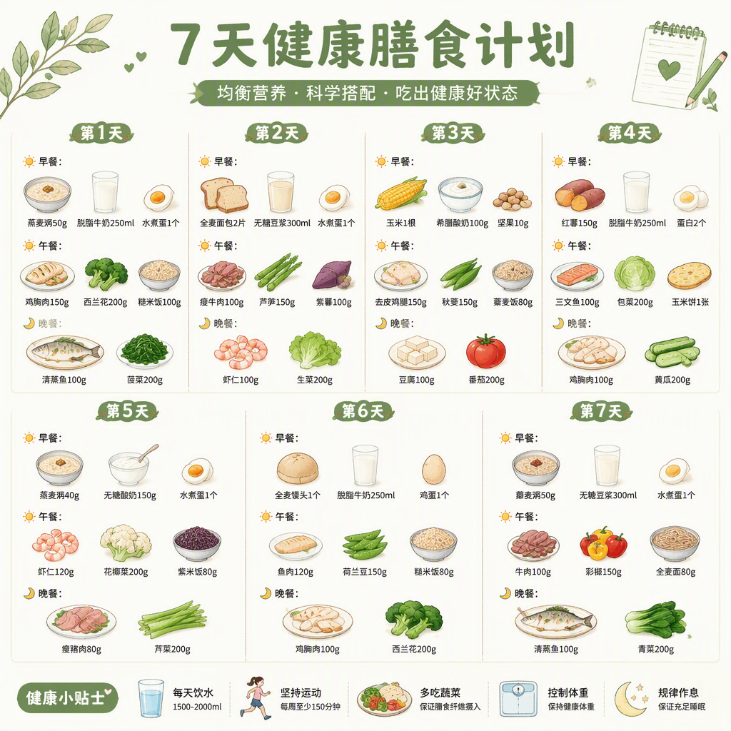 智能膳食规划图文生成 截图 3