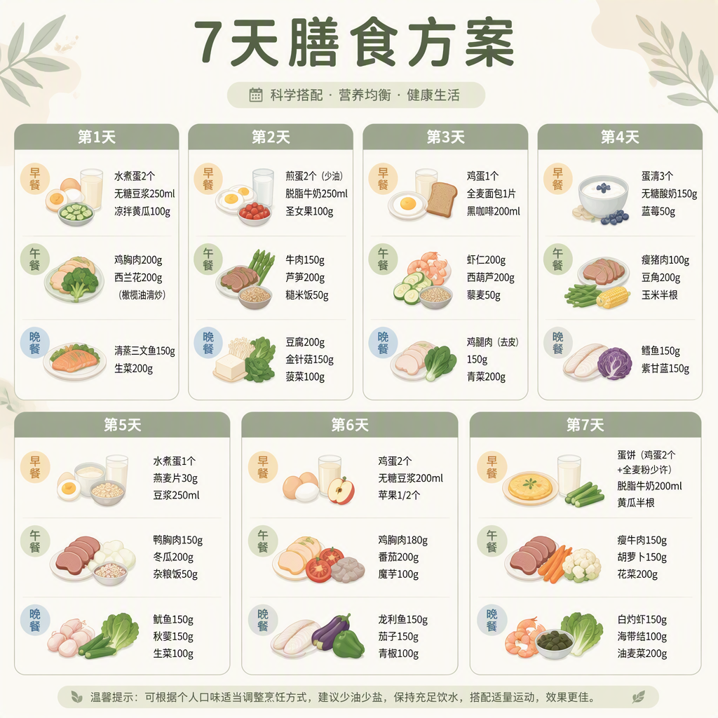 智能膳食规划图文生成 截图 4
